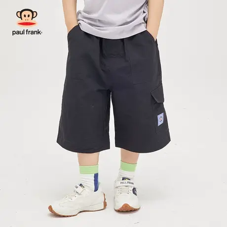 大嘴猴童装男童裤2023年夏季新品中大童外穿儿童薄款七分裤子商品大图