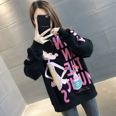 卫衣2023年新款女装韩版秋冬季秋款秋装宽松女士加绒外套爆款上衣图片