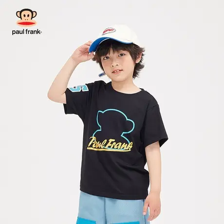 大嘴猴男女童短袖t恤2023年夏季新品半袖中大儿童上衣体恤商品大图