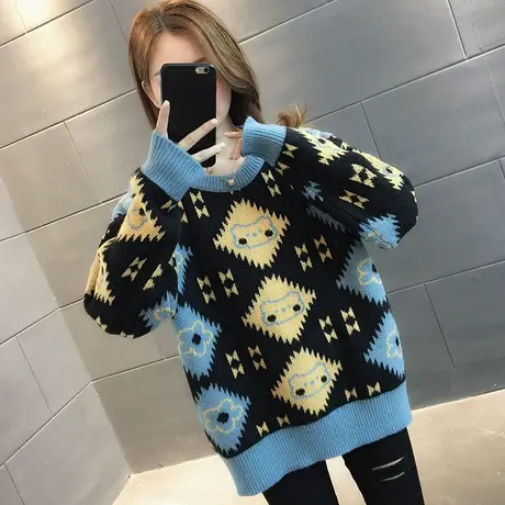 毛衣女装2023年新款秋冬季女士秋款秋装宽松外穿上衣服打底衫洋气商品大图