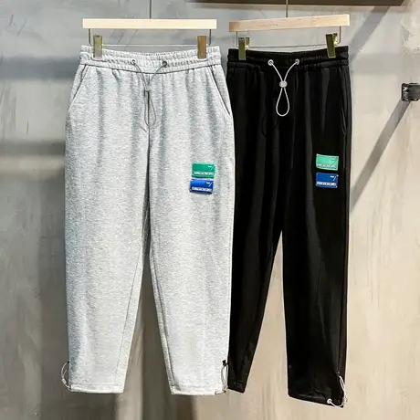 春夏休闲裤男夏季薄款运动裤潮牌束脚裤潮卫裤男士宽松裤子篮球裤商品大图