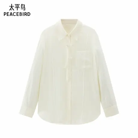 太平鸟女装年秋季新款时尚新中式衬衫A1CAE3246商品大图