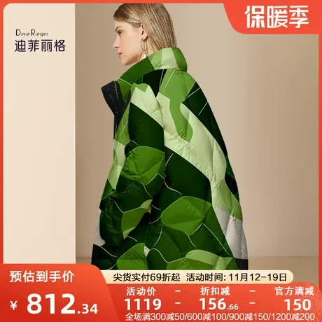 迪菲丽格DR23A2354羽绒服图片
