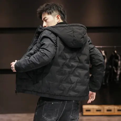 冬季男士棉衣羽绒棉服2023新款潮流高级感百搭加厚保暖棉袄子外套图片