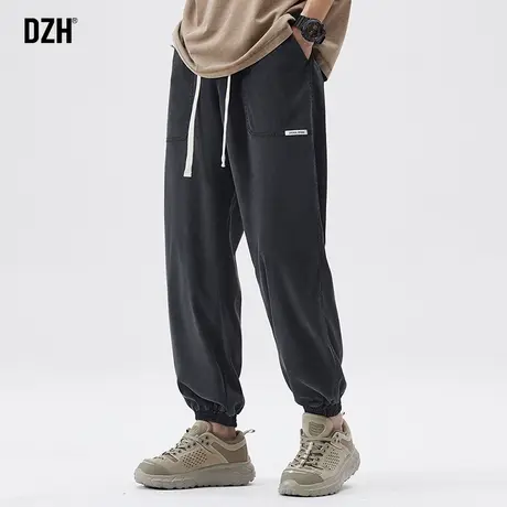 男士九分休闲裤男秋冬新款束脚运动裤卫裤2023年新款垂感裤子男款商品大图