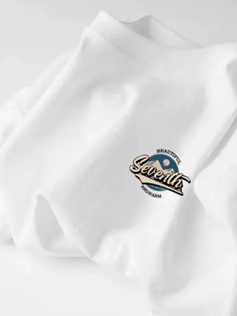 2023夏季新仿棉短袖T恤女港味chic独特上衣超好看减龄宽松半袖商品大图