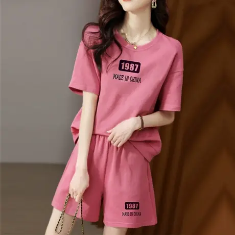 小个子睡衣女款夏季2023新款学生短袖短裤两件套装休闲家居服夏天图片