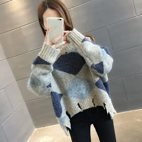 毛衣女装2023年新款秋冬季女士秋款秋装宽松外穿上衣服打底衫洋气图片