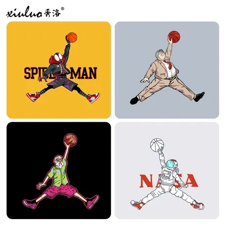 秀洛联名nasa宇航员灌篮高手安西教练漫威龟仙人飞人T恤男短袖商品大图