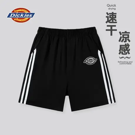 Dickies童装男童裤子男孩夏季篮球训练短裤儿童速干凉感五分裤薄A商品大图