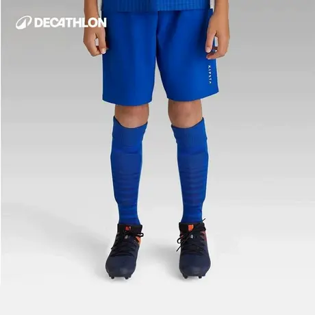 迪卡侬儿童短裤男运动裤宽松速干足球跑步飞盘体育运动短裤KIDK图片