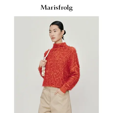 【奥莱清仓保暖季特价 】玛丝菲尔毛针织衫商品大图