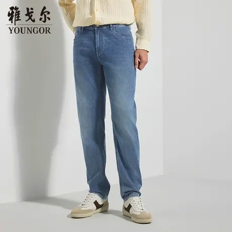 【商场同款】雅戈尔男士长裤春季新款官方商务休闲上班穿长裤男图片