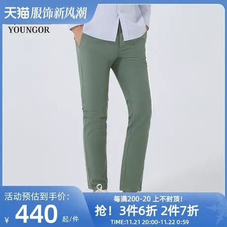 【商场同款】雅戈尔男士长裤春季新款官方商务休闲长裤男S3643商品大图