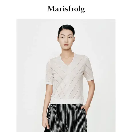 【奥莱清仓保暖季特价 】玛丝菲尔毛针织衫商品大图