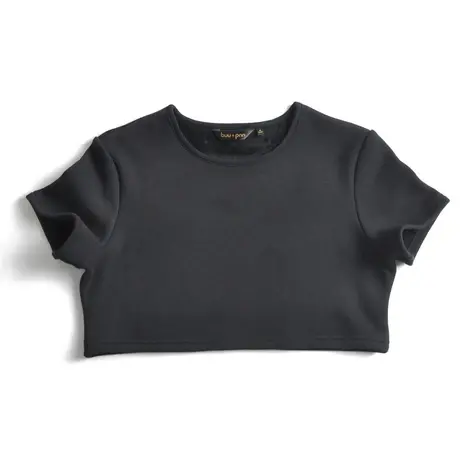 buupnn短袖保暖护肩  睡觉男士女士圆领冬季上衣 加绒加厚图片