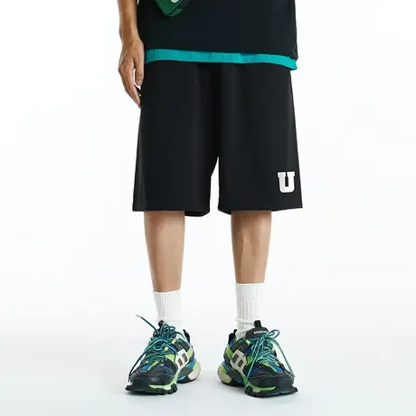 国潮oversize街头潮流休闲短裤男潮牌ins港风宽松大码篮球裤夏季商品大图