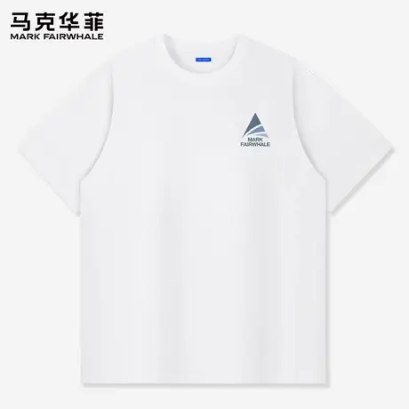 【重磅纯棉】马克华菲美式短袖t恤男夏季宽松青少年潮流情侣半袖X商品大图