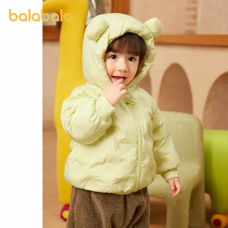 巴拉巴拉宝宝羽绒服男童童装婴儿秋冬女童外套轻薄舒适时尚萌趣潮商品大图