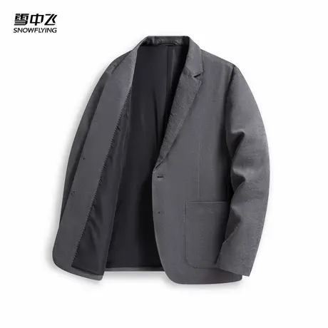 雪中飞2025秋新款男士西装版型休闲夹克西服版型商务百搭图片