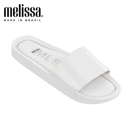 melissa梅丽莎18年拼色简约平底室内外拖鞋果冻鞋31754S商品大图