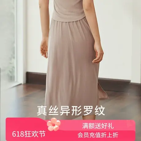 厚实有型真丝小衫女100%桑蚕丝舒爽透气可外穿上衣裙子新品金三塔商品大图