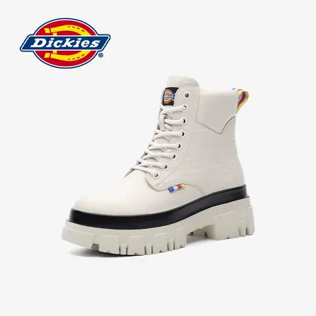 Dickies女靴2024年冬季新款马丁靴女厚底增高短靴侧拉链靴子百搭商品大图