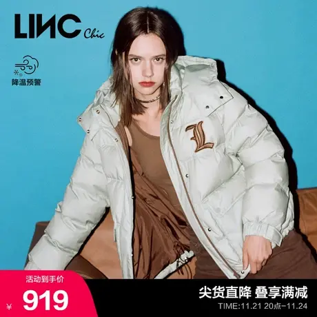 LINCCHIC金羽杰羽绒服女面包服短款羽绒服女冬季外套Y22801095Y图片