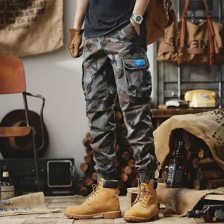 Modi Nick/摩帝尼克裤子男款机能裤工装休闲裤百搭宽松大码休闲裤图片