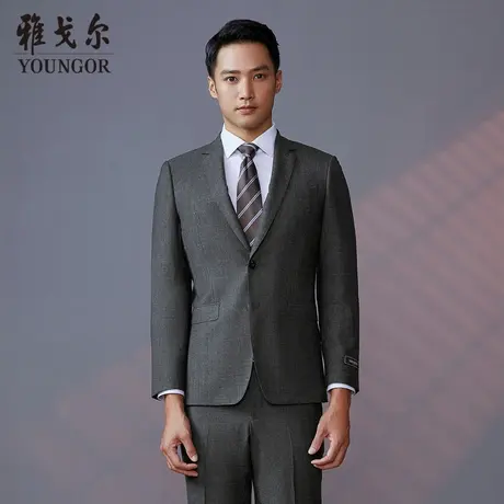 【商场同款】雅戈尔男士西服春季官方商务休闲进口面料西服S2441图片