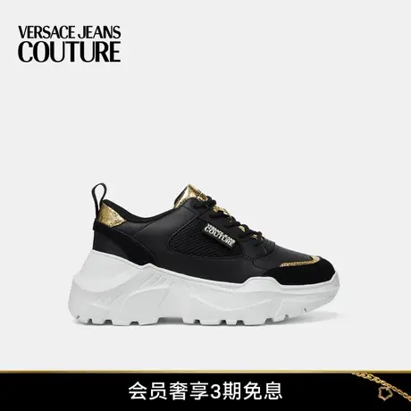 【甄选礼物】VERSACE JEANS COUTURE 女士Speedtrack运动鞋老爹鞋图片