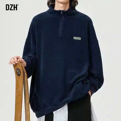 男士卫衣男秋冬季2024新款加绒厚上衣服青少年学生打底衫外套男款商品大图