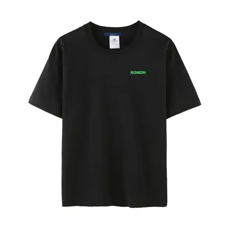 Romon/罗蒙男士宽松百搭短袖圆领2024夏季新款商务休闲T恤图片