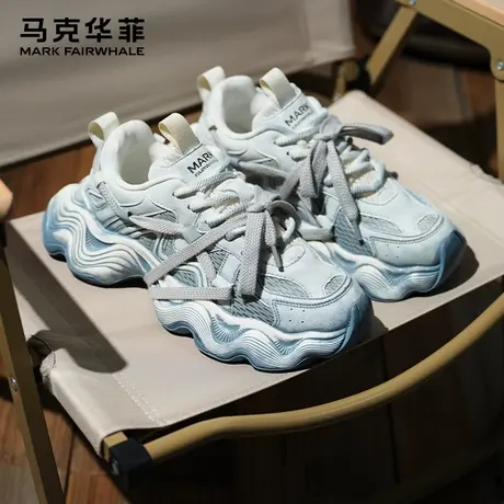 【交个朋友】马克华菲老爹鞋男复古擦色脏脏增高夏季鞋商品大图