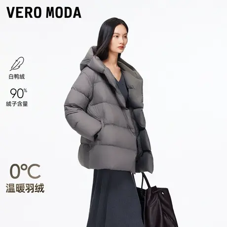 Vero Moda羽绒服2025冬季新款90白鸭绒连帽休闲羽绒服325412035商品大图