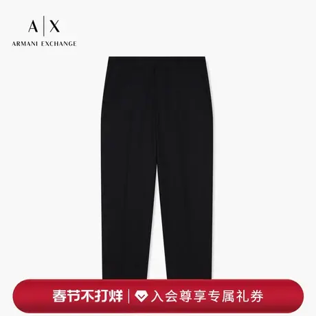 ARMANI EXCHANGE/阿玛尼春季新款男士直筒纯色简约时尚休闲裤官方图片