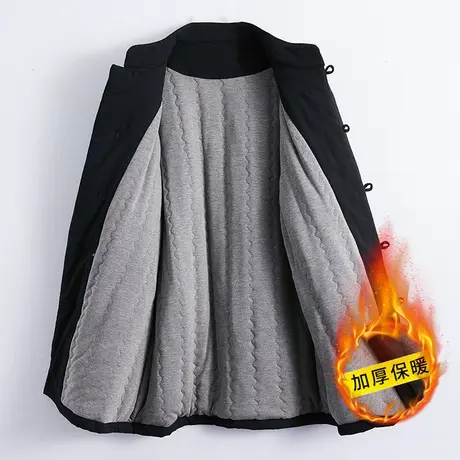 冬季唐装棉袄男青年汉服中国风棉衣外套加厚中式复古棉服盘扣男装商品大图