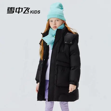 雪中飞童装儿童羽绒服男女童2025冬季新款中大童装加厚保暖防寒服商品大图