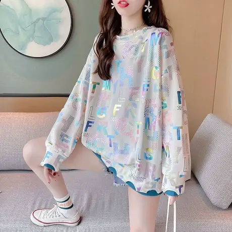 卫衣2024年新款女装韩版春秋季春款春装宽松女士薄款上衣外套爆款图片