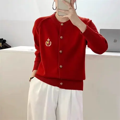 今年流行漂亮小衫小香风外套针织毛衣开衫女秋装女2023年新款上衣图片