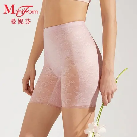 【轻塑】曼妮芬高腰收小肚子提臀裤内裤塑身裤女士舒适塑形底裤商品大图