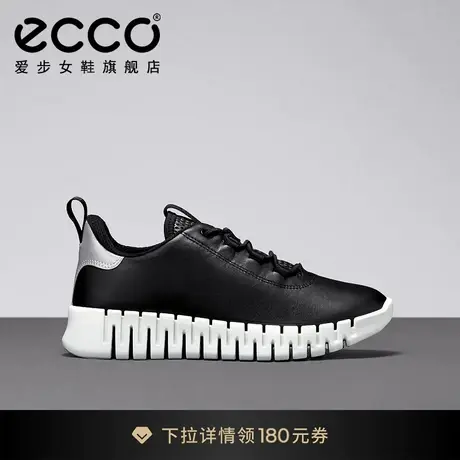 ECCO爱步女鞋休闲运动鞋 跑步鞋小白鞋软底舒适老爹鞋 灵动218203商品大图