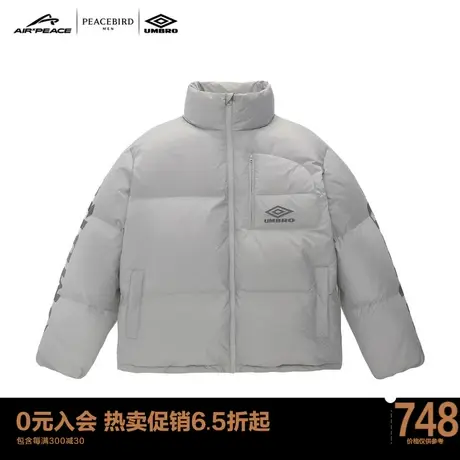 【AIRxPEACE】太平鸟男装茵宝联名拼接面包羽绒服 B3ACC4B19 Y图片