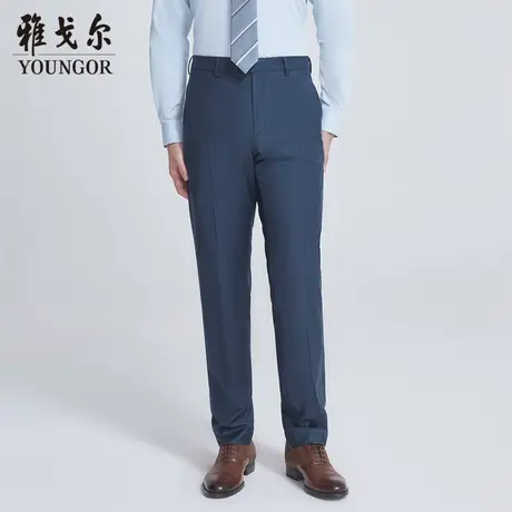雅戈尔奥莱 商场同款男士西裤秋季新款官方商务休闲上班穿长裤男商品大图