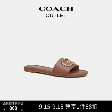 COACH/蔻驰奥莱女士EVY凉鞋商品大图