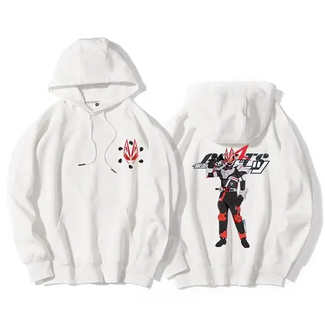 假面骑士极狐动漫周边二次元衣服外套长袖上衣外套秋季连帽卫衣男图片