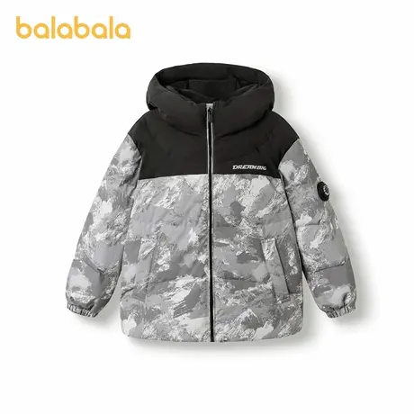 【商场同款】巴拉巴拉童装儿童羽绒服男童2025年冬季防护保暖外套图片