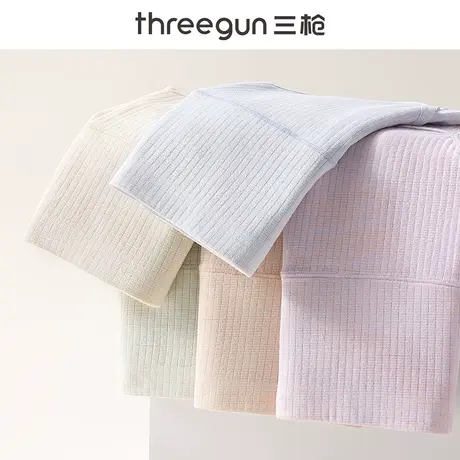 三枪女士中高腰内裤女纯棉收腹提臀抑菌百棉里裆透气女式三角裤女图片