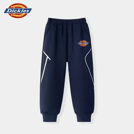 Dickies童装男童裤子男孩美式休闲拼接卫裤儿童2025新款运动裤潮A商品大图