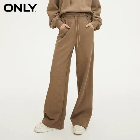 [ONLY奥莱]春季新款时尚百搭高腰显瘦直筒裤休闲裤女商品大图